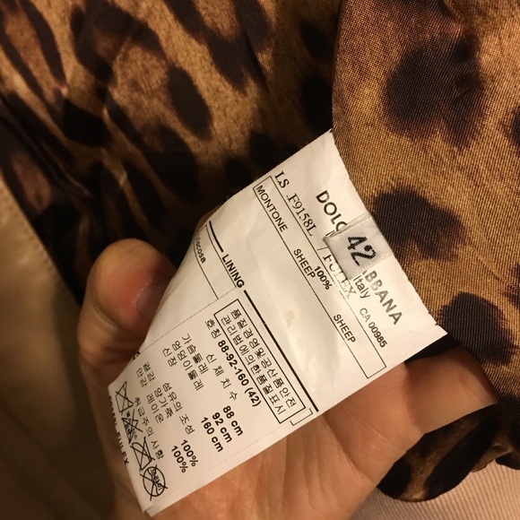 Dolce and gabanna leather jacket - Picture 4 of 7